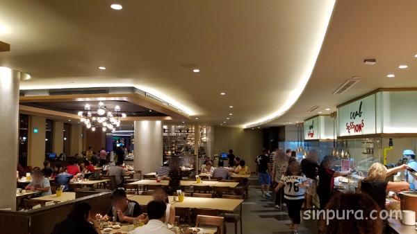 セントーサ島　ハードロックカフェシンガポール　宿泊記　ブログ レストラン
