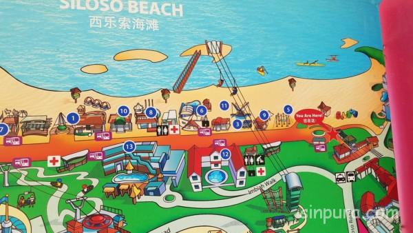 シロソビーチ　アクティビティー　シャワー　アクセス　行き方　画像