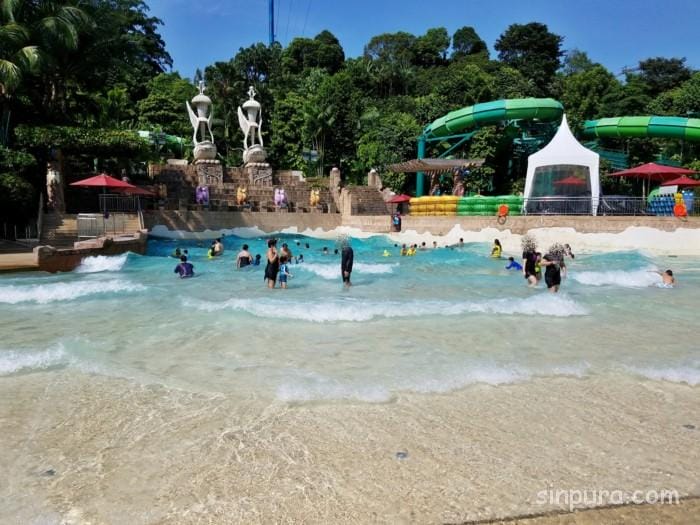 セントーサ島　アドベンチャーコーヴウォーターパーク　行き方　料金　割引　ブログ