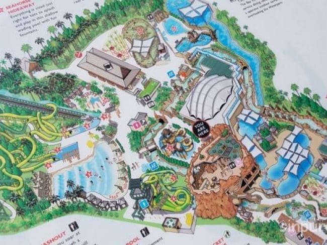 アドベンチャーコーヴウォーターパーク　料金　行き方　割引　子連れ　ブログ