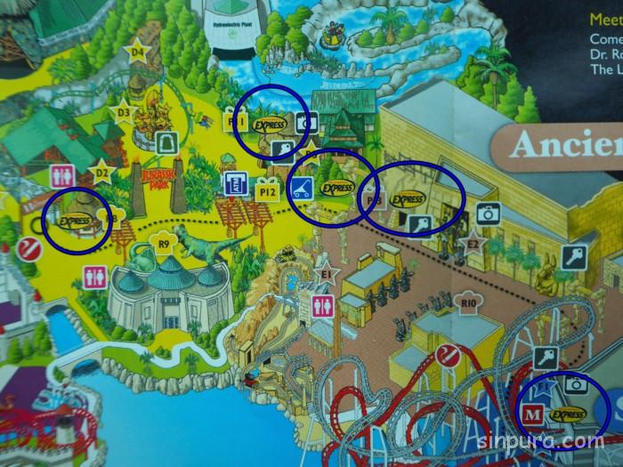 ユニバーサルスタジオシンガポール　エクスプレスパス　ファストパス　チケット　安い　割引