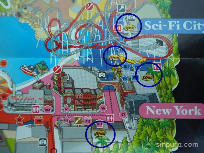 ユニバーサルスタジオシンガポール　エクスプレスパス　ファストパス　チケット　安い　割引