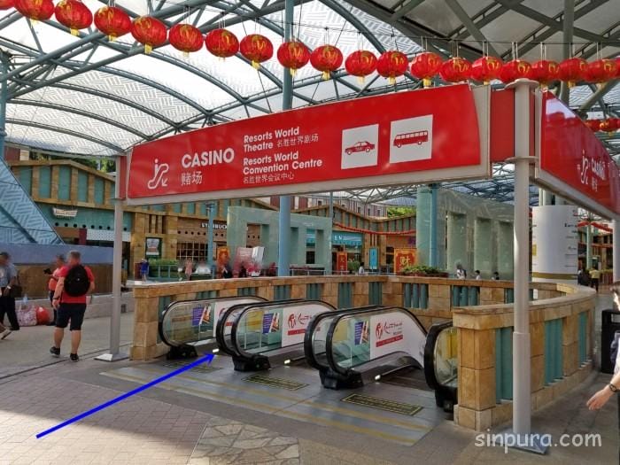 セントーサ島　ユニバーサルスタジオシンガポール　USS 帰り方