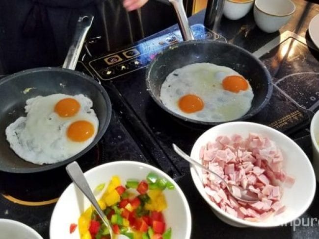 セントーサ島　カペラシンガポール　朝食　ブログ