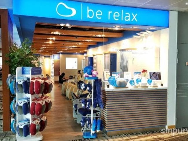 シンガポール チャンギ空港 ターミナル3 マッサージ どこ