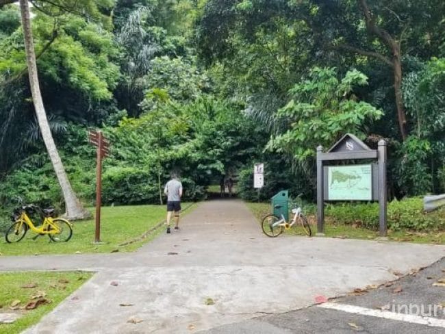 シンガポール　マウントフェーバー公園　ケーブルカー