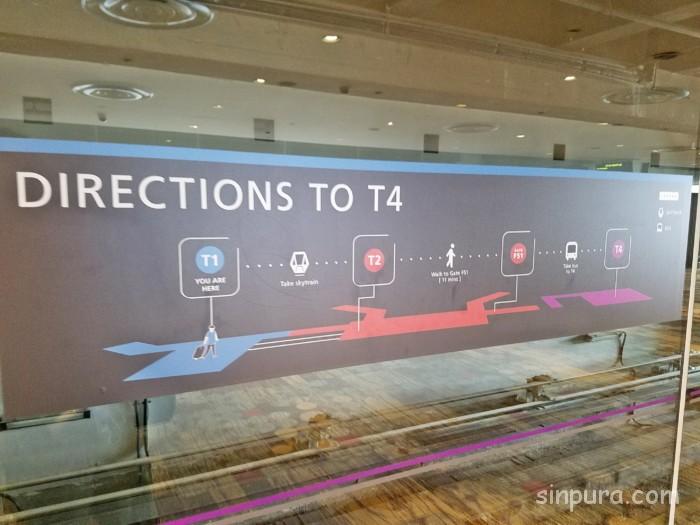 チャンギ空港 スカイトレイン ターミナル1
