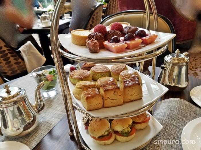 セントレジスシンガポール　アフタヌーンティー　料金　ブログ