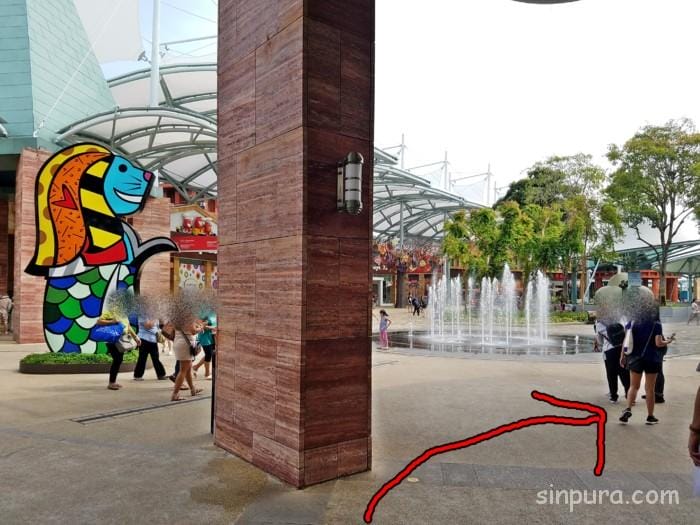 ユニバーサルスタジオシンガポール USS 行き方