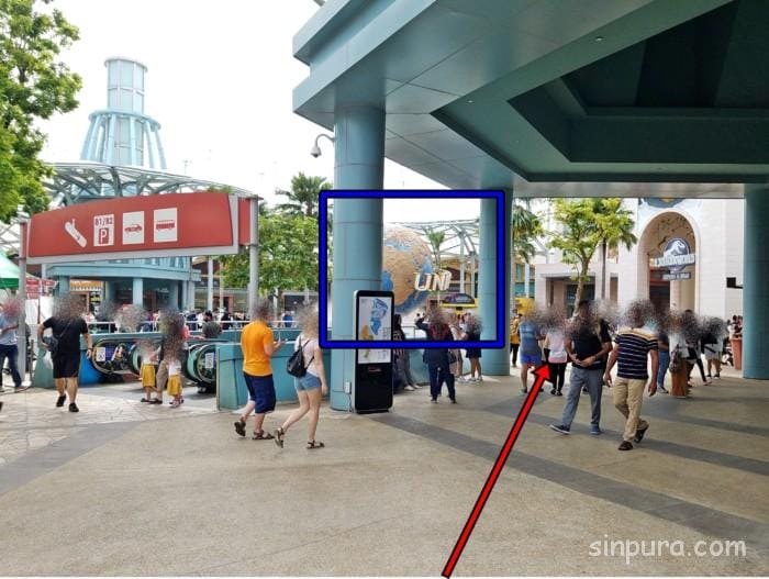 ユニバーサルスタジオシンガポール USS 行き方