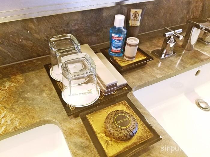 マリーナベイサンズ　アメニティ　種類　持ち帰り