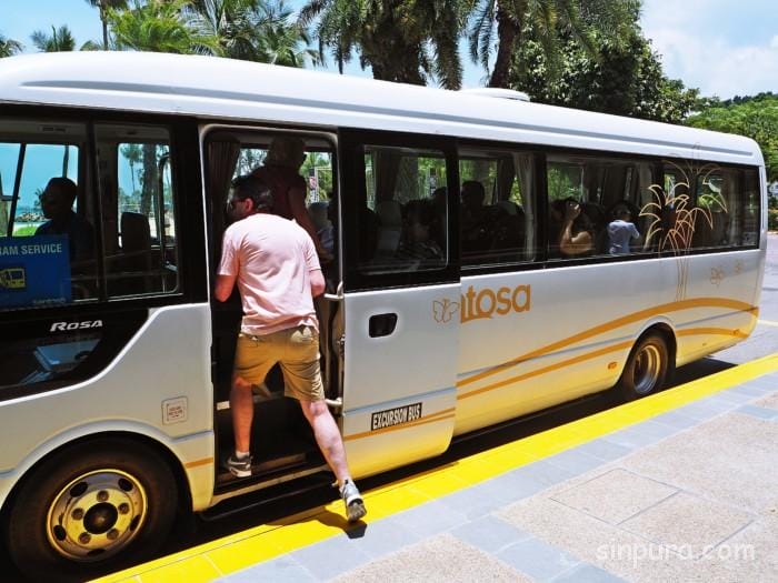 セントーサ島　トラム