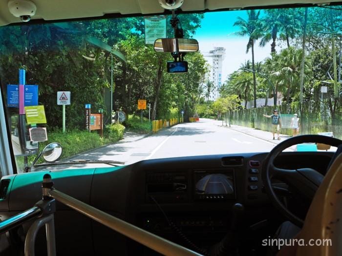 セントーサ島　トラム