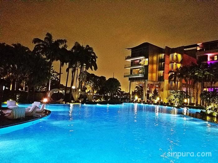 セントーサ島　Wシンガポール　プール　料金　営業時間　　子供