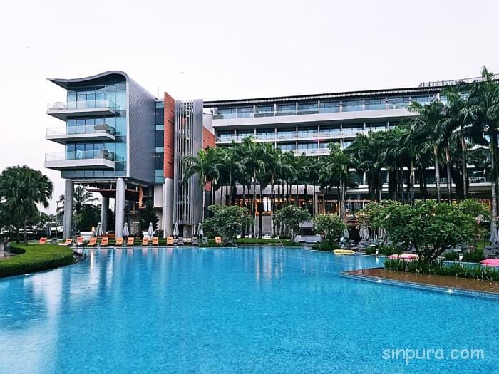 セントーサ島　Wシンガポール　プール　料金　営業時間　　子供