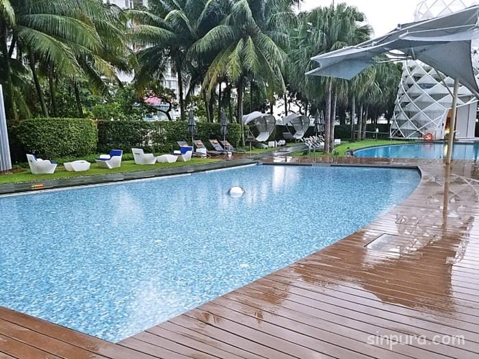 セントーサ島　Wシンガポール　プール　料金　営業時間　　子供