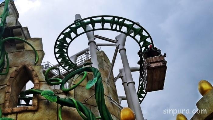 ユニバーサルスタジオシンガポール USS 混雑　待ち時間