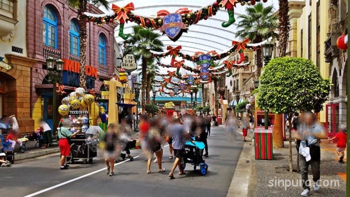 ユニバーサルスタジオシンガポール USS 混雑　待ち時間