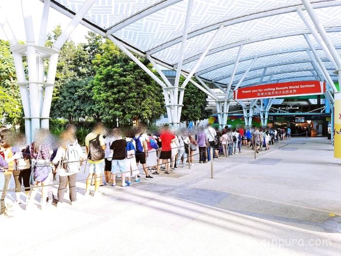 セントーサ島 帰り方 電車 徒歩 バス