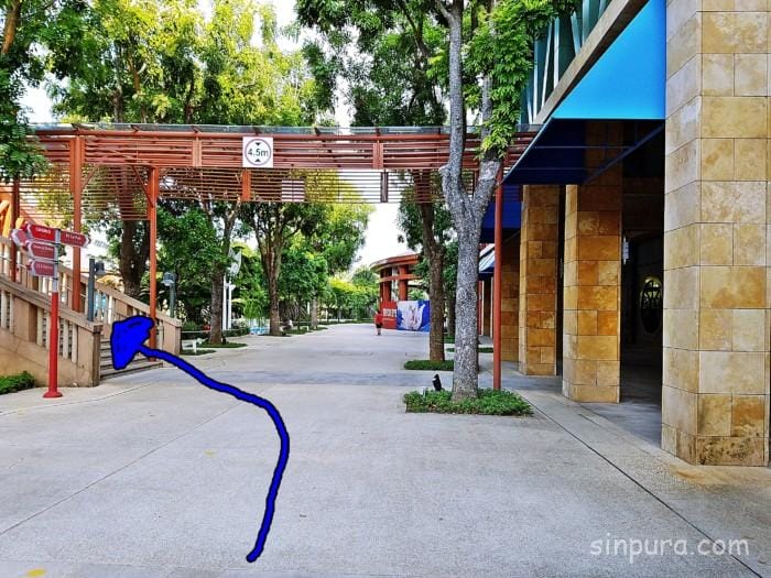 セントーサ島 帰り方 電車 徒歩 バス