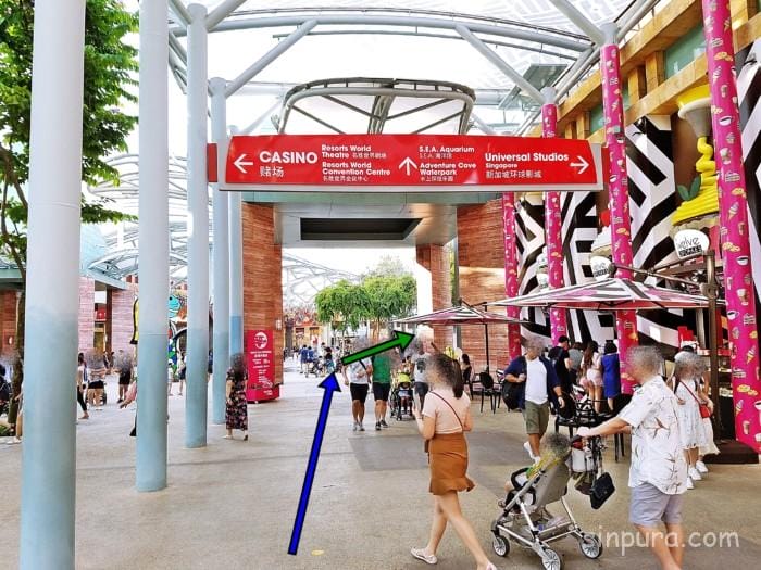 セントーサ島 帰り方 電車 徒歩 バス