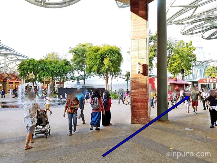 セントーサ島 帰り方 電車 徒歩 バス