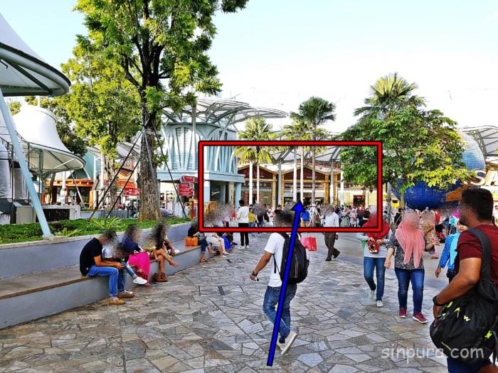 セントーサ島 帰り方 電車 徒歩 バス