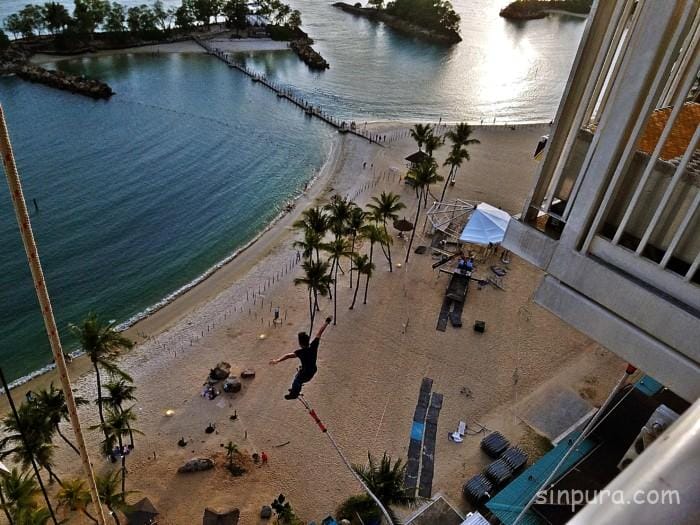 セントーサ島 バンジー 料金 AJハケット ジャイアントスイング アクティビティ