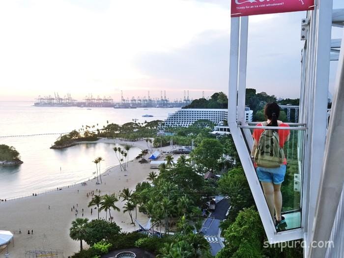 セントーサ島 バンジー 料金 AJハケット ジャイアントスイングアクティビティ