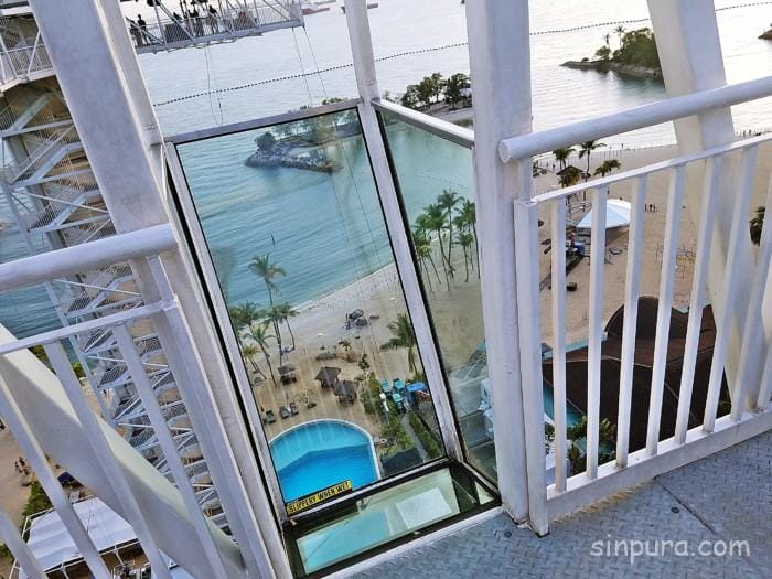 セントーサ島 バンジー 料金 AJハケット ジャイアントスイング アクティビティ