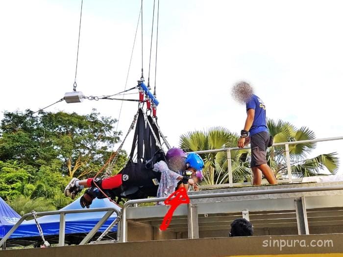 セントーサ島 バンジー 料金 AJハケット ジャイアントスイングアクティビティ
