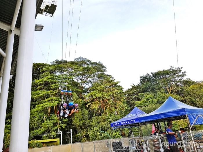 セントーサ島 バンジー 料金 AJハケット ジャイアントスイング アクティビティ