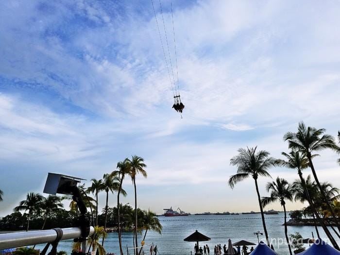 セントーサ島 バンジー 料金 AJハケット ジャイアントスイングアクティビティ