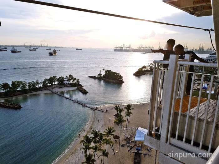 セントーサ島 バンジー 料金 AJハケット ジャイアントスイング アクティビティ