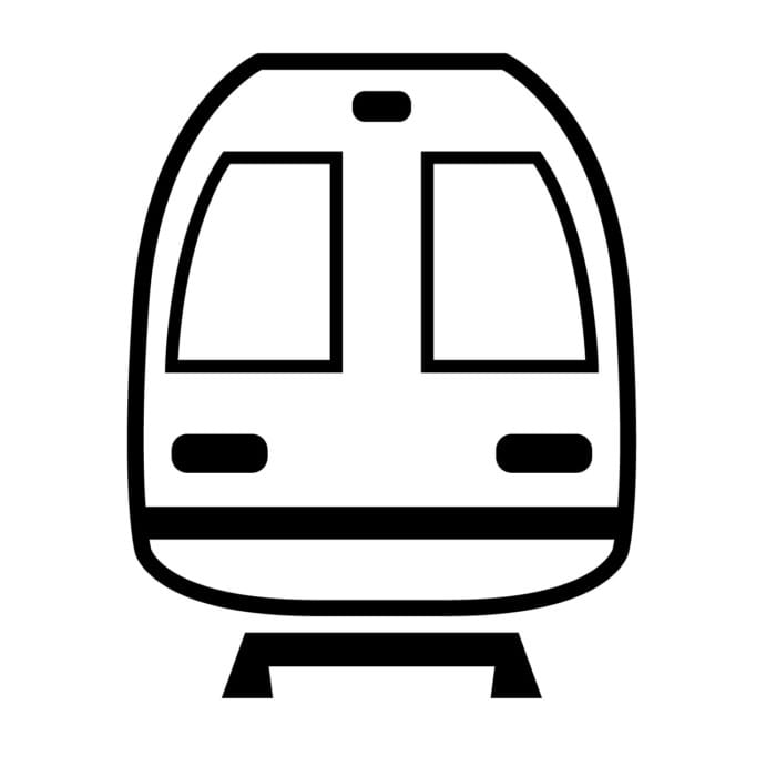 シンガポール　チャンギ空港　ターミナル１　MRT 路線図