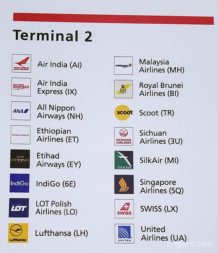 シンガポール　チャンギ空港　ターミナル１　MRT 路線図