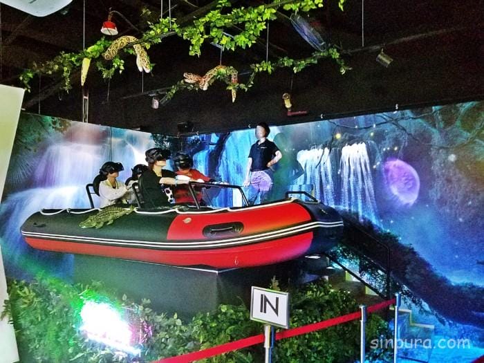 シンガポール セントーサ島 アクティビティ ヘッドロックVR
