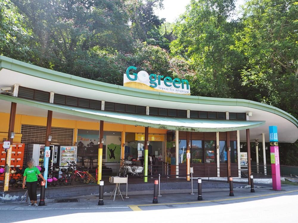 シンガポール　セグウェイ　セントーサ島