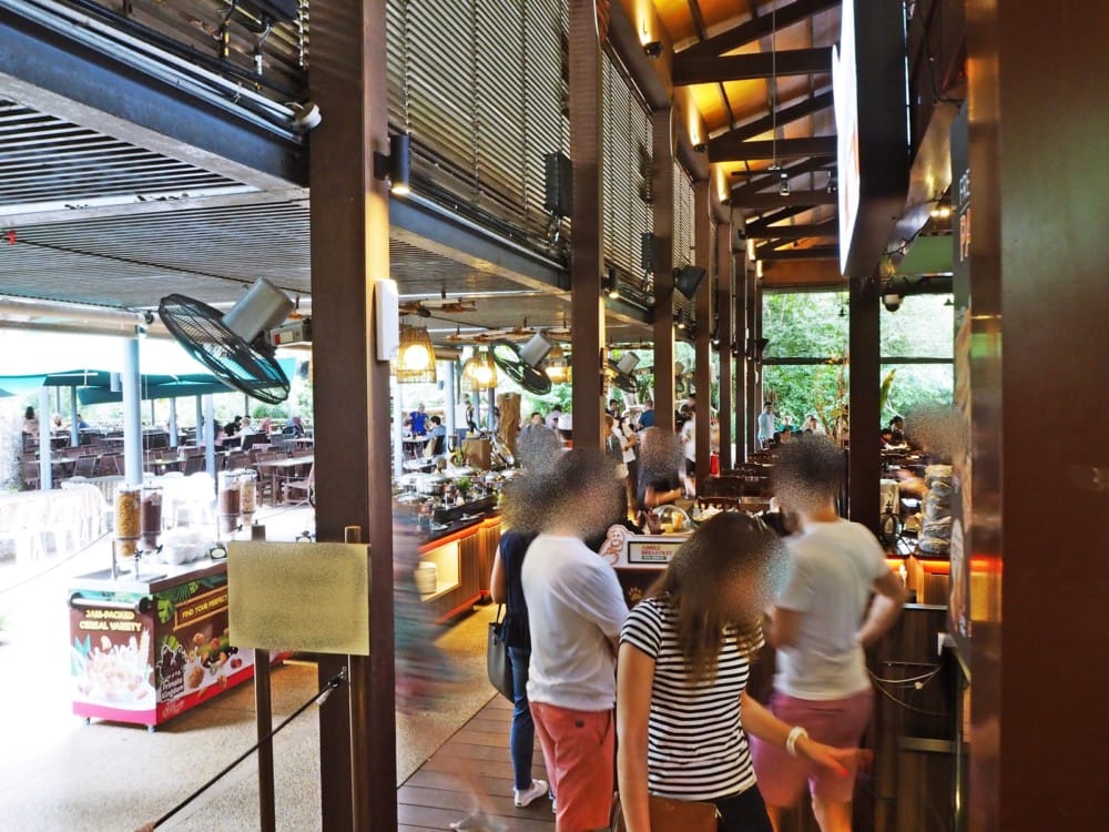 シンガポール動物園　オラウータン　朝食　予約　チケット　楽天 ブログ