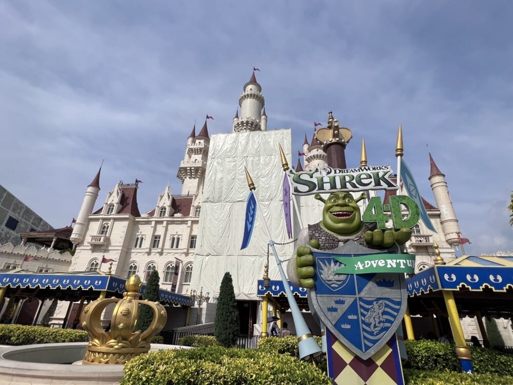 ユニバーサルスタジオシンガポール USS アトラクション 待ち時間