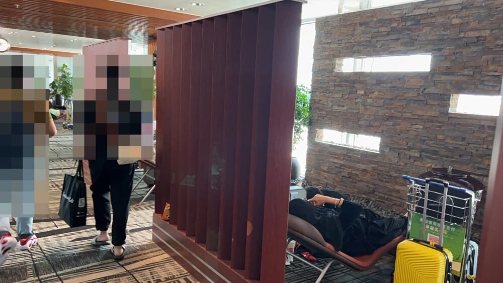 チャンギ空港 ターミナル3 仮眠