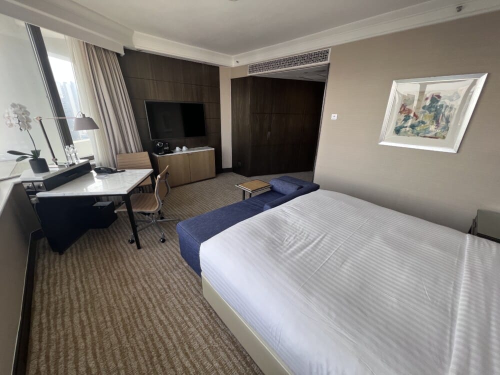 マリオットシンガポール　部屋　アップグレード