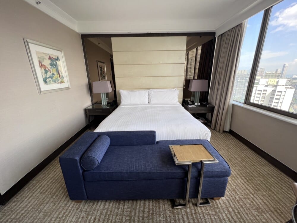 マリオットシンガポール　部屋　アップグレード