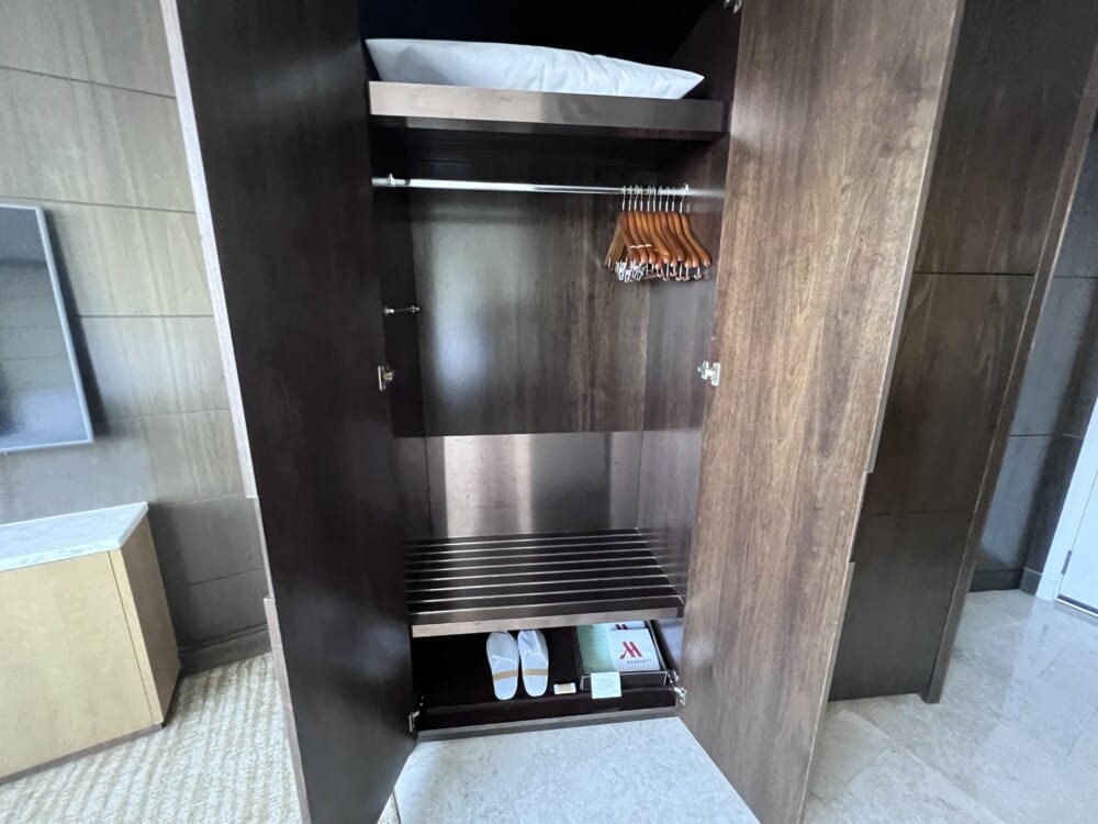 マリオットシンガポール　部屋　アップグレード