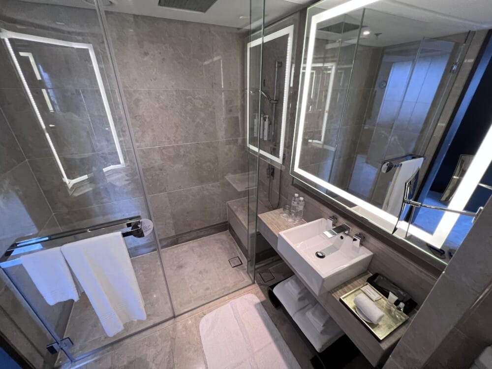 マリオットシンガポール　部屋　アップグレード